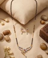 Saanjh Floral Cascade Mangalsutra Set