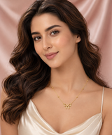 Elegant Gold Bow Pendant Necklace for Women