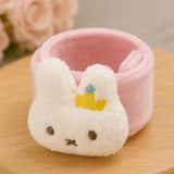 Pink Bunny Plush Slap Rakhi for Kids