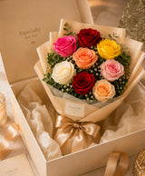 8 Mixed Rose Bouquet