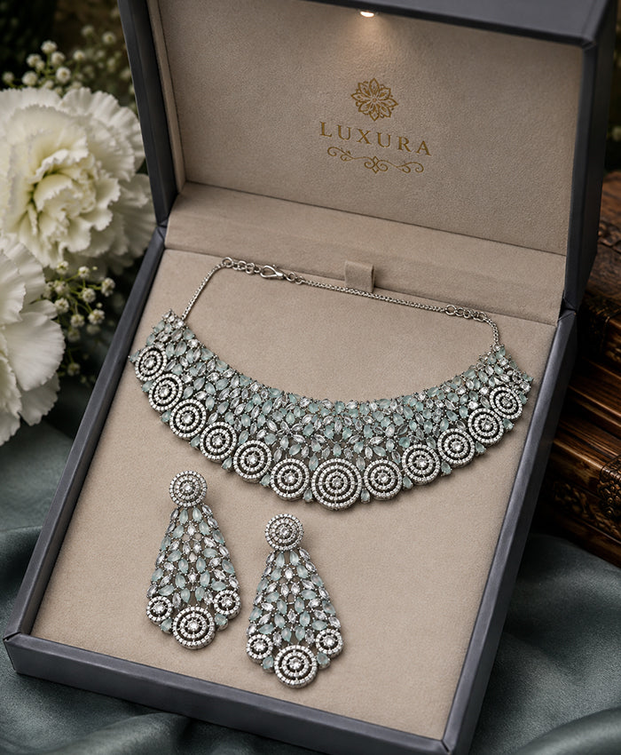 Aurelia Mint Royale Jewellery Set
