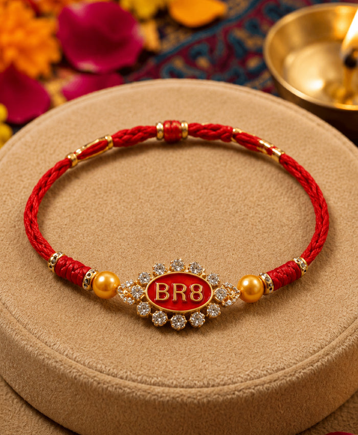 BRO Crystal Designer Rakhi