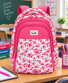Blossom Bliss Pink Floral School & Everyday Backpack
