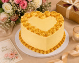 Butterscotch Bliss Cream Cake