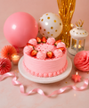 In Love Strawberry Cake Eggless
