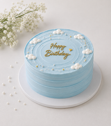 Blue Sky Celebration Cake