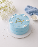 Blue Sky Celebration Cake