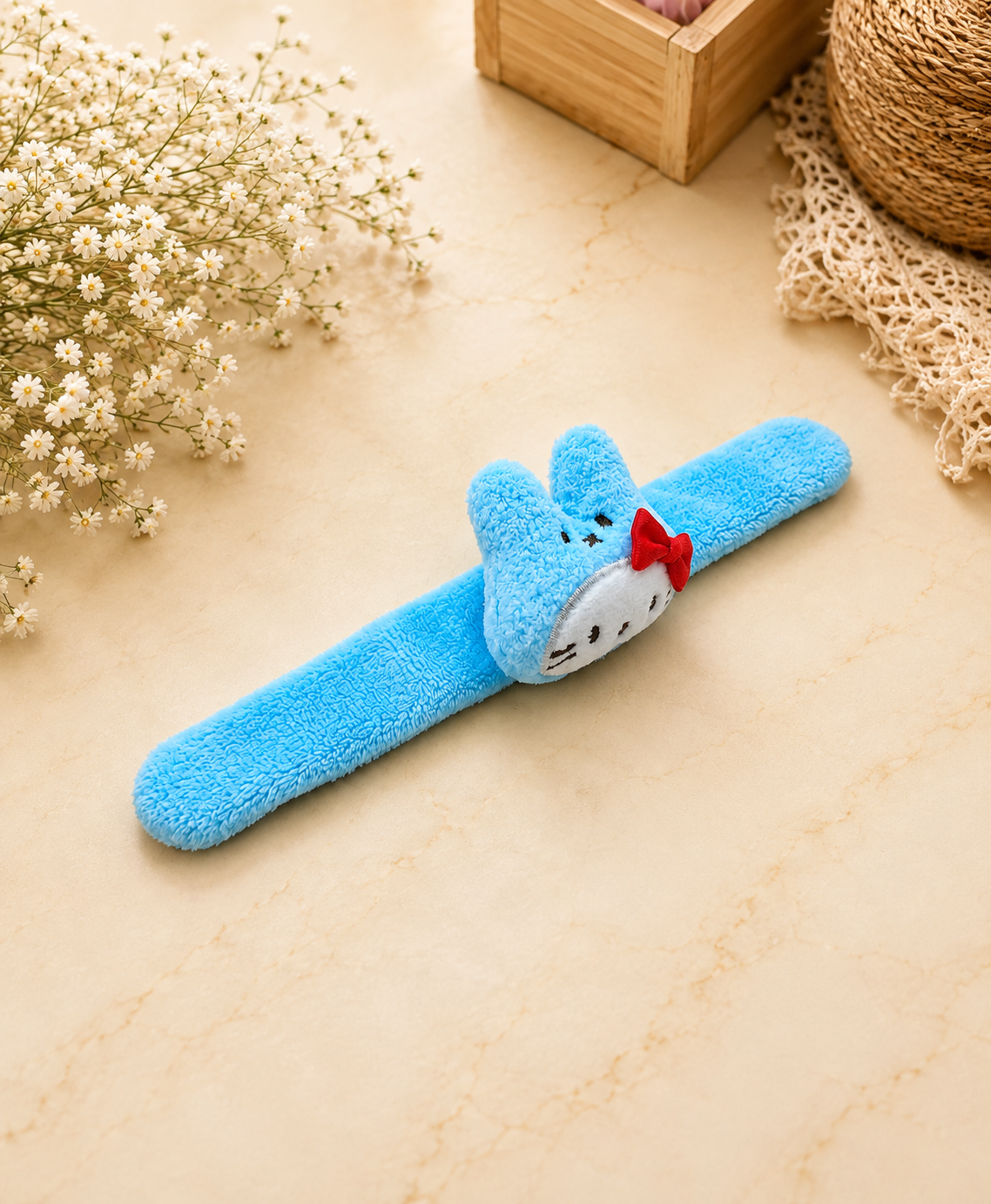 Hello Kitty Plush Slap Rakhi for Kids