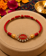 BRO Crystal Designer Rakhi