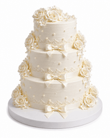 Elegant Wedding Bliss Cake