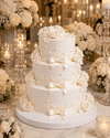 Elegant Wedding Bliss Cake