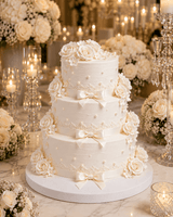 Elegant Wedding Bliss Cake