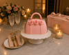 Elegant Handbag Chocolate Truffle Cake