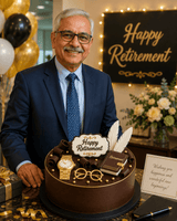 Chocolate Retirement Cake