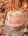 Enchanting Pastel Butterfly Drip Cake