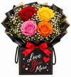 Forever Love Rose Sleeve Flower Bouquet
