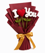 I Love You Crochet Bouquet