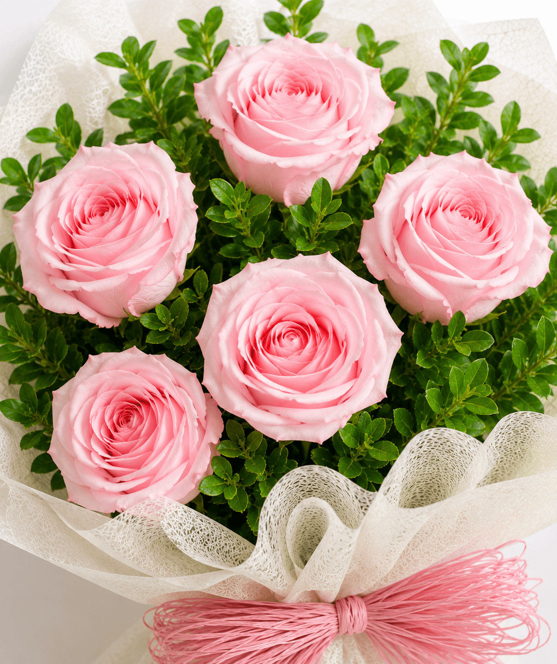 Elegant Pink Rosy Celebration Bouquet