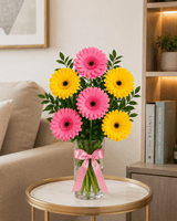 Blushing Beauty Gerberas Arrangement