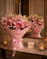 Blushing Lily Elegance Bouquet