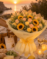 Golden Bloom Sunflower Bouquet