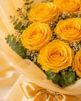 Golden Glow Rose Bouquet