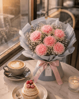 Blush Grace Carnation Bouquet