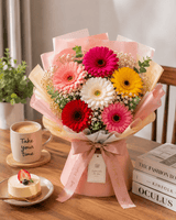 Vibrant Mixed Gerbera Bouquet