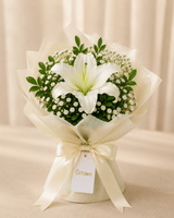 Vibrant Pink Lily Bouquet