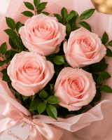 Elegant Pink Rose Bunch