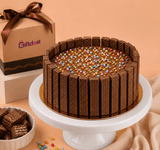 Crunchy Choco Wafer Delight Cake