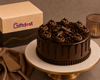 Midnight Chocolate Velvet Cake