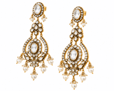 Royal Charul Victorian Polki Earrings