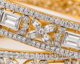 Aria CZ Luxe Designer Bangle Set