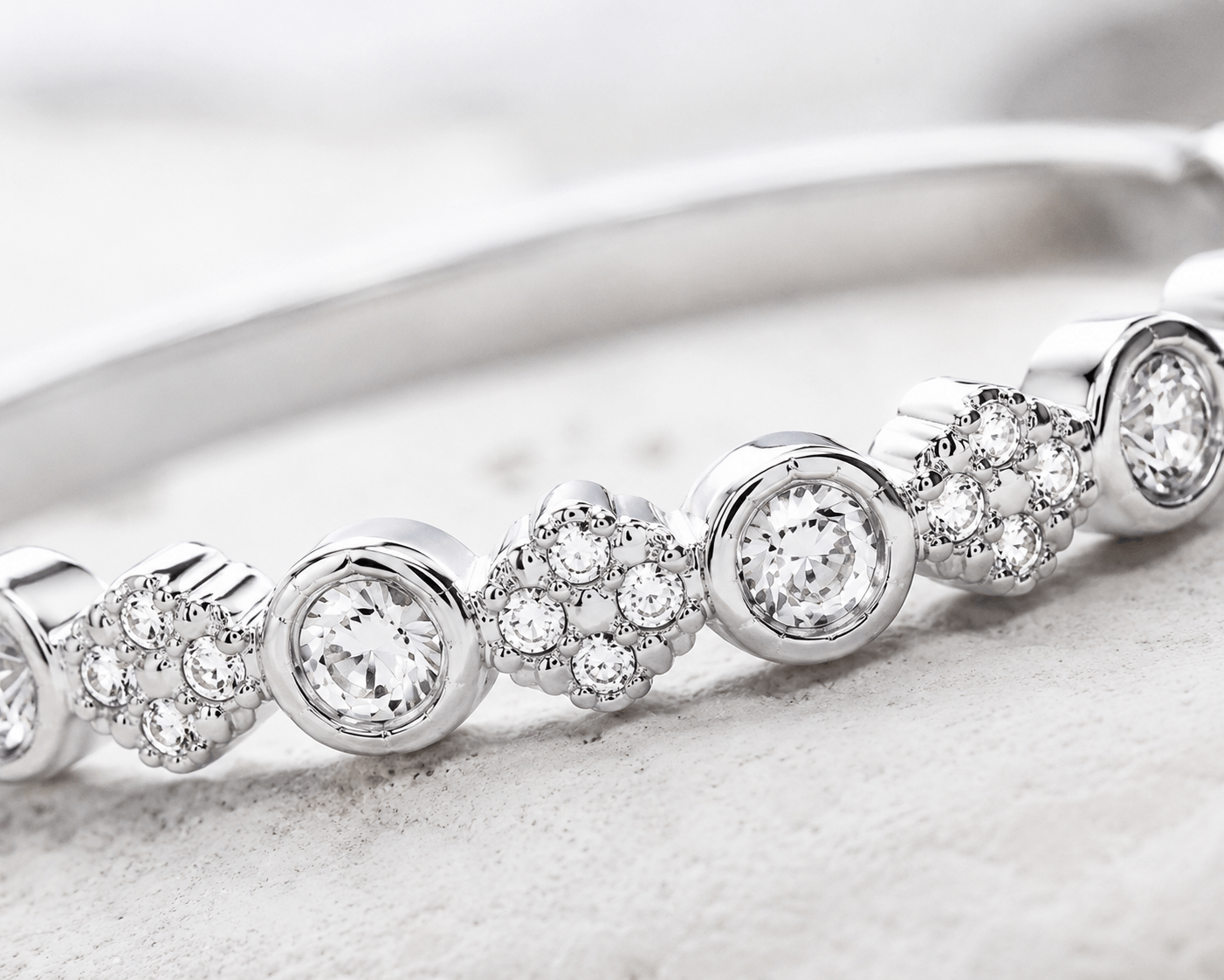 Naisha CZ Luxe Stacking Ring