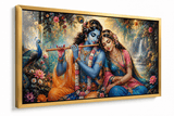 Divine Radha Krishna Premium Acrylic Wall Art