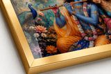 Divine Radha Krishna Premium Acrylic Wall Art