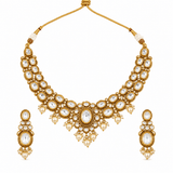 Royal Srinidhi Antique Kundan Necklace Set