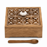 Handcrafted Sheesham Wood Multiutility Storage Box