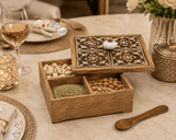 Handcrafted Sheesham Wood Multiutility Storage Box