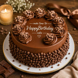 Chocolate Bliss Birthday Cake