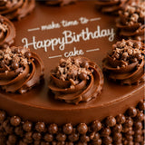 Chocolate Bliss Birthday Cake