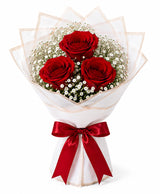 Classic 3 Red Rose Bouquet