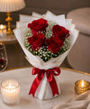 Classic 4 Red Rose Bouquet
