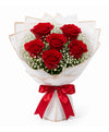 Classic 6 Red Rose Bouquet
