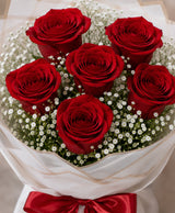 Classic 6 Red Rose Bouquet