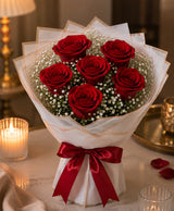 Classic 6 Red Rose Bouquet