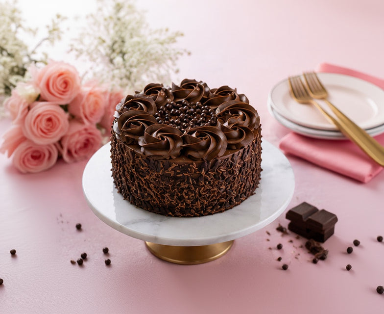 Classic Chocolate Truffle Celebration Cake