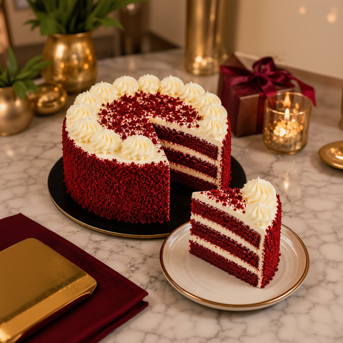 Classic Red Velvet Cake