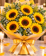 Classic Sunflower Bouquet – 6 Sunflowers